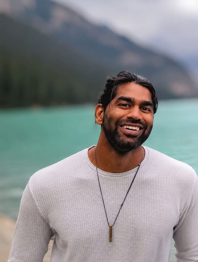 Maitham, retreat guest